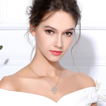 Collier Arbre de Vie Triquetra Argent Massif