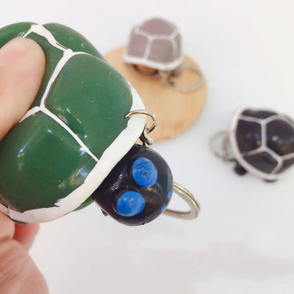 Porte-Clé Tortue Anti-Stress Relaxant