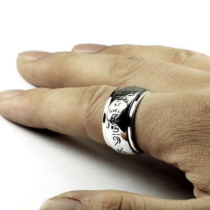 Bague Anti-Stress Mantra en Argent