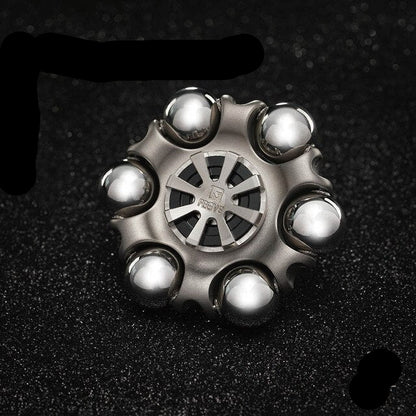 Hand Spinner Titane Bleu : Élégance Durable pour Stress et Concentration