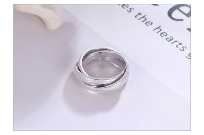 Bague Anti-Stress Anneaux Entrelacés