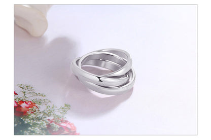 Bague Anti-Stress Anneaux Entrelacés