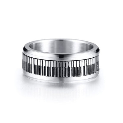 Bague Anti-Stress Piano : Équilibre et Élégance au Bout des Doigts