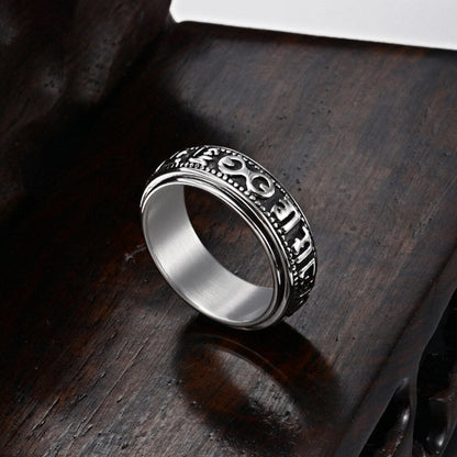Bague Anti-Stress Mantra Tibétain