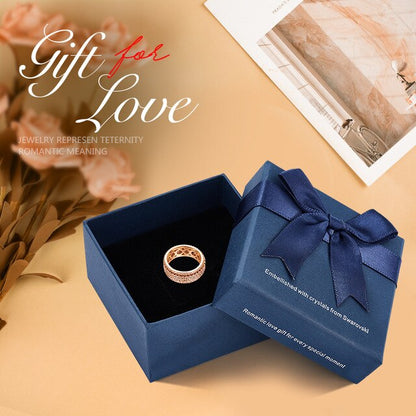 Bague Anti-Stress Tournante Femme : Élégance Relaxante à Votre Doigt