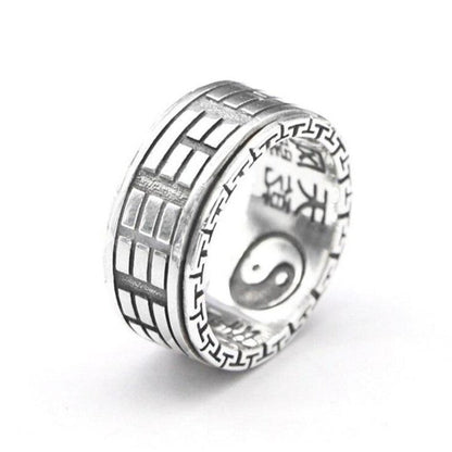 Bague Anti-Stress Argent Feng Shui