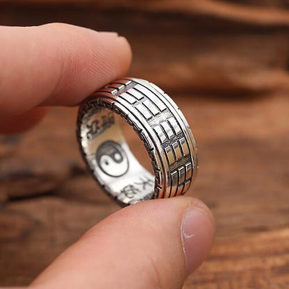 Bague Anti-Stress Argent Feng Shui