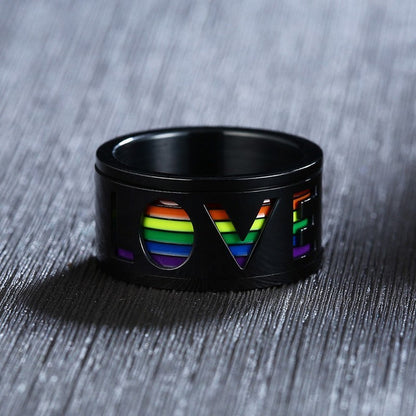 Bague Anti-Stress Love : Élégance Apaisante pour Moments Tranquilles