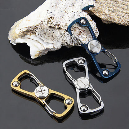 Porte Clé Anti-Stress Mousqueton Spinner