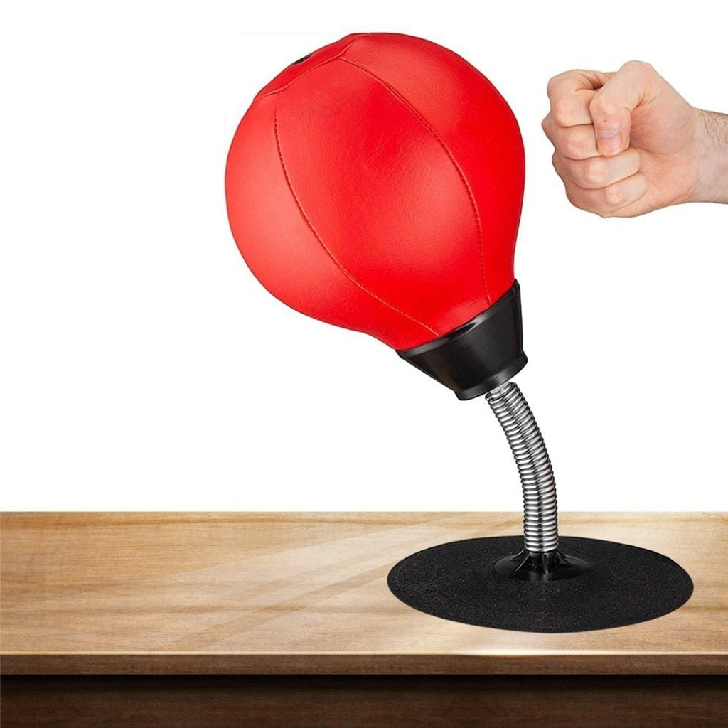Jouet Anti-Stress Punching Ball de Bureau - Libérez votre stress au travail