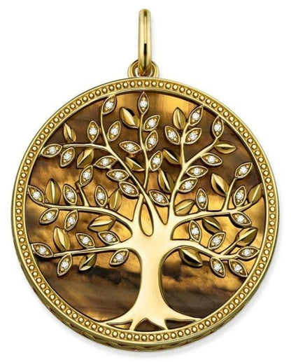 Collier Arbre de Vie Médaille d'Or