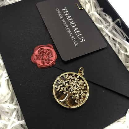 Collier Arbre de Vie Médaille d'Or