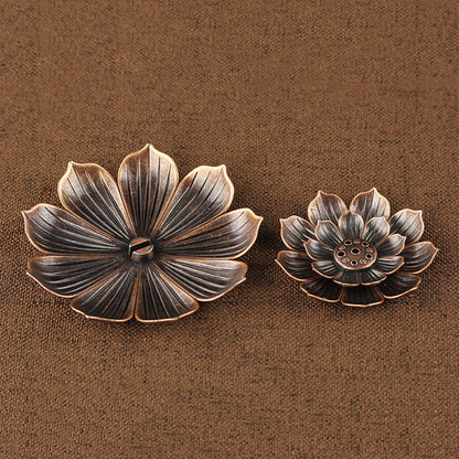 Porte Encens Lotus Zinc : Élégance et Sérénité pour votre Espace Zen