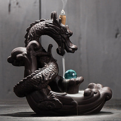 Porte Encens Dragon Japonais - Zen et Tradition
