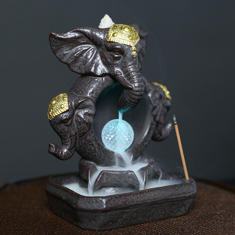 Porte Encens Éléphant: Élégance et Sérénité pour Votre Espace Zen