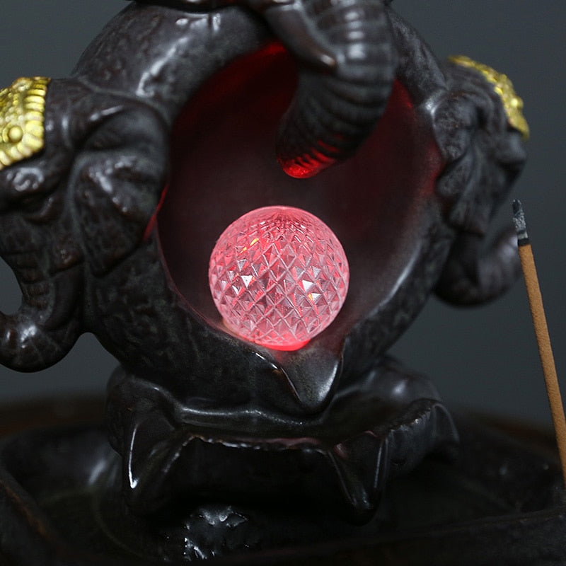 Porte Encens Éléphant: Élégance et Sérénité pour Votre Espace Zen