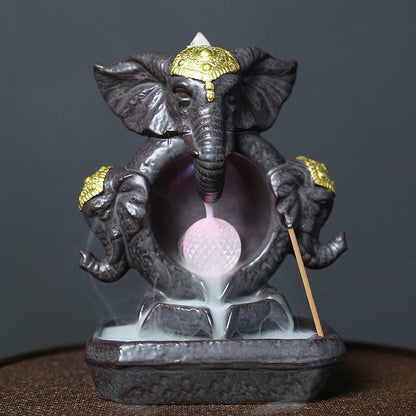 Porte Encens Éléphant: Élégance et Sérénité pour Votre Espace Zen