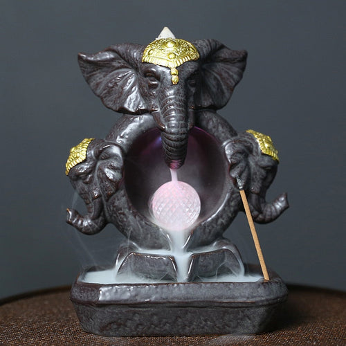 Porte Encens Éléphant: Élégance et Sérénité pour Votre Espace Zen