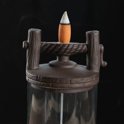 Porte Encens en Verre : Élégance Cristalline, Atmosphère Zen Assurée
