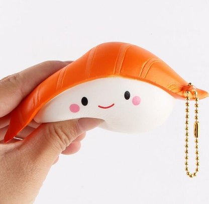 Porte Clé Anti-Stress Squishy Sushi