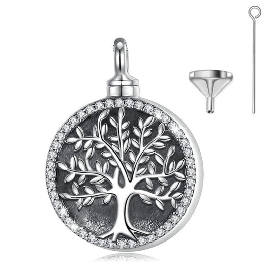 Pendentif Arbre de Vie Élégance Originelle en Argent Massif
