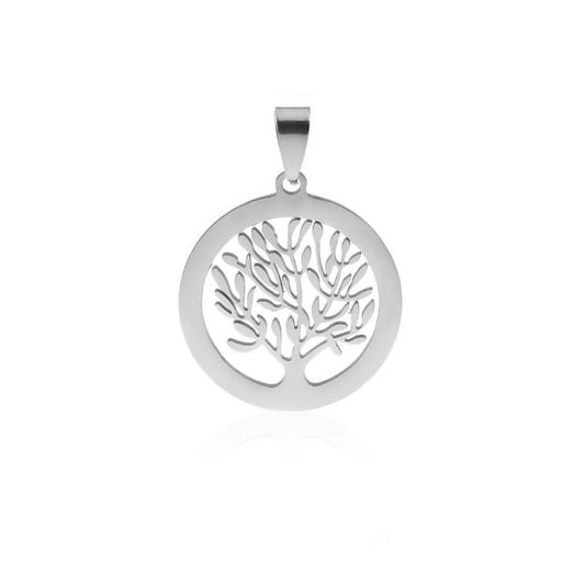 Collier Arbre de Vie Acier Inoxydable