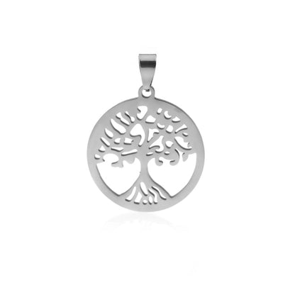 Collier Arbre de Vie Acier Inoxydable