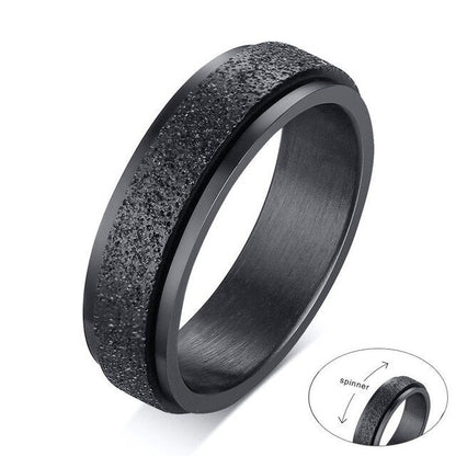 Bague Anti-Stress Anneau Spinner - Élégance et Détente