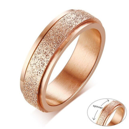 Bague Anti-Stress Anneau Spinner - Élégance et Détente