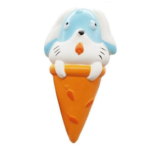 Balle Anti-Stress Squishy Cornet - Détente et Relaxation Assurées
