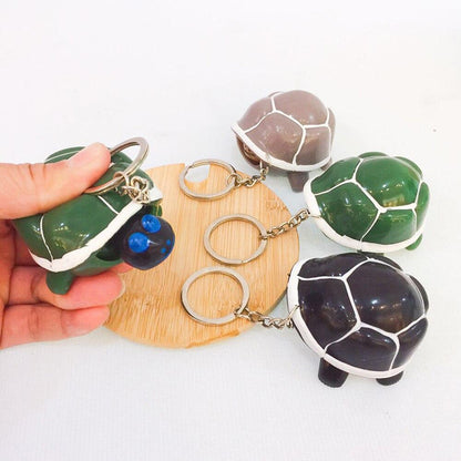 Porte-Clé Tortue Anti-Stress Relaxant